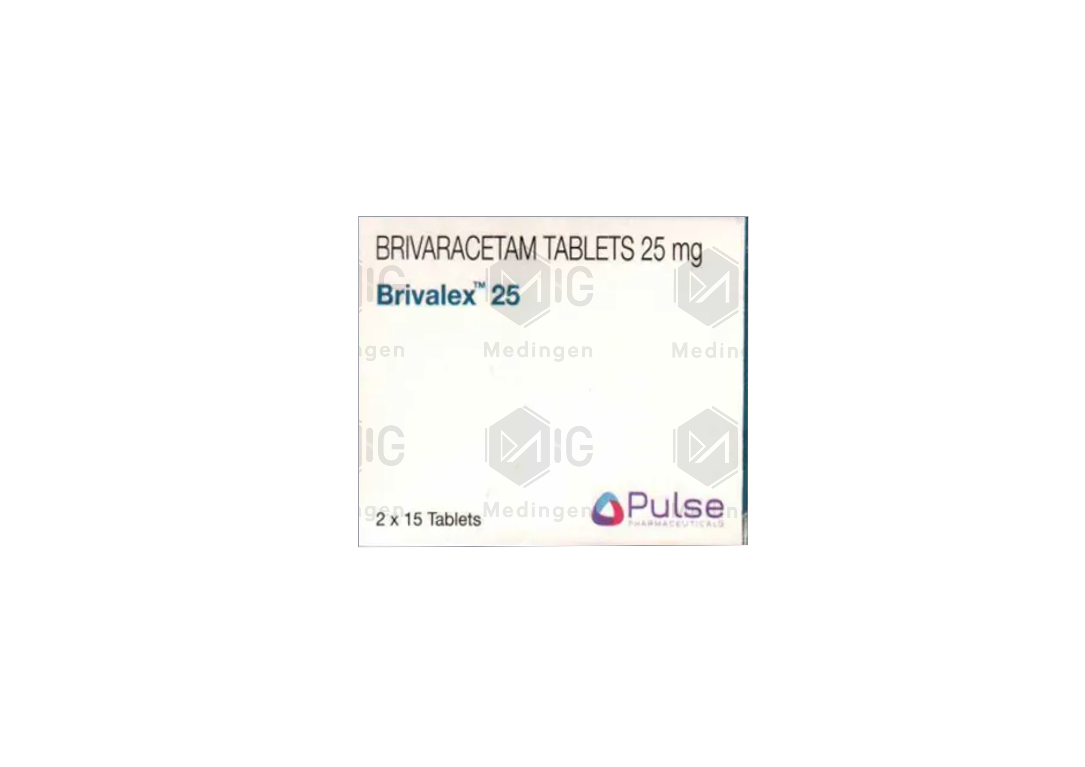 BRIVALEX 25MG